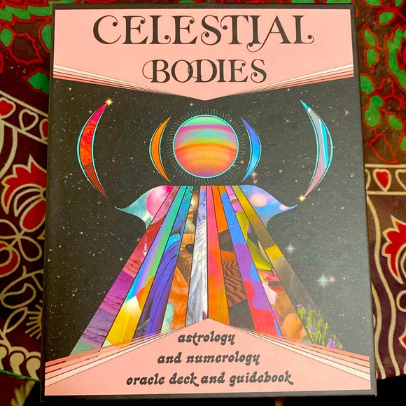 CELESTIAL BODIES ORACLE DECK w/ LEARNING TOOL + GUIDEBOOK (ALTAR SIZE) - Picture 9 of 16